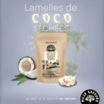 Lamelles de coco séchées