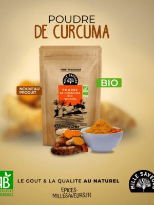 Poudre de Curcuma BIO - 50g