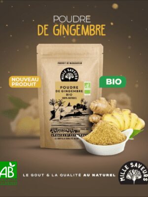 Poudre de Gingembre BIO - 50g