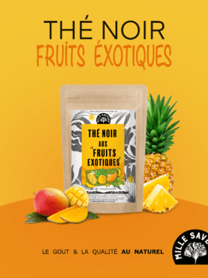 Thé Noir aux Fruits Exotiques de Madagascar
