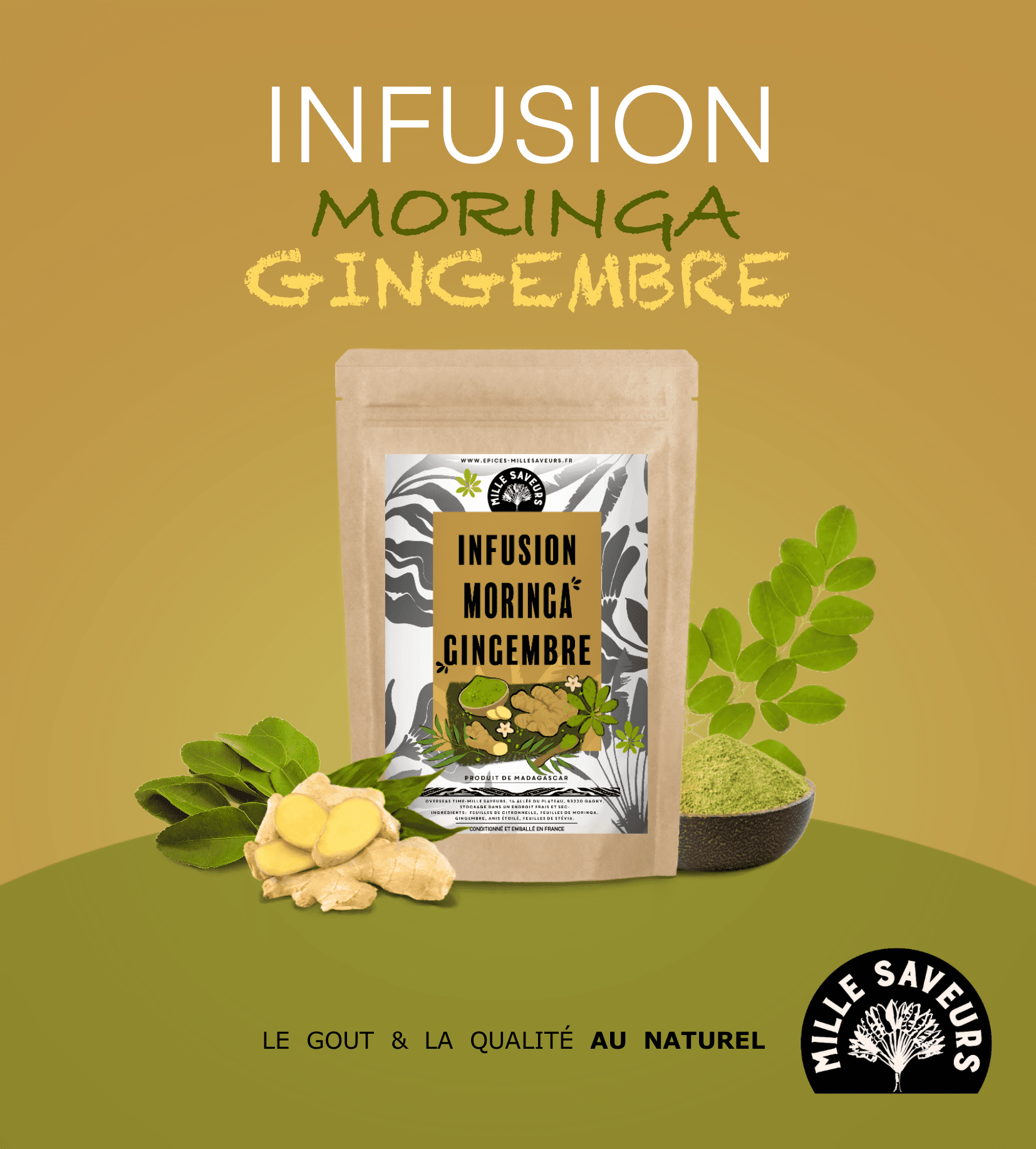 Infusion Gingembre Moringa